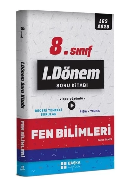 Başka Yayıncılık 8. Sınıf LGS 1. Dönem Fen Bilimleri Soru Kitabı ürün görseli 1