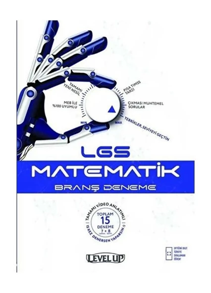 Tammat Yayınları 8. Sınıf LGS Matematik Deneme Sınavı ürün görseli 1