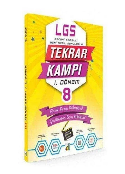 Damla Yayınevi LGS 1.Dönem Tekrar Kampı ürün görseli 1