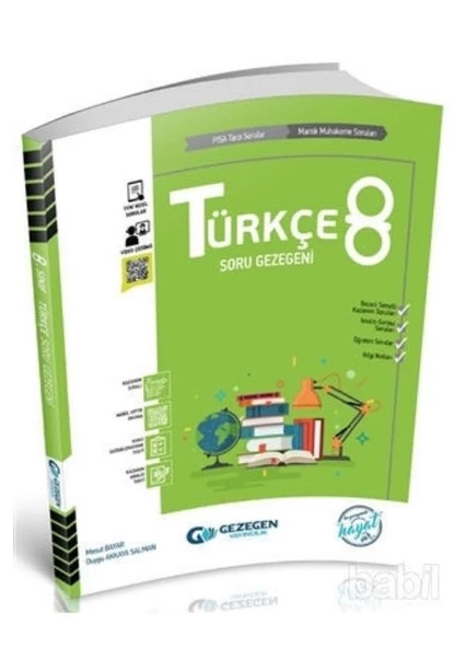 Gezegen Yayıncılık 8.Sınıf LGS Türkçe Soru Gezegeni ürün görseli 1