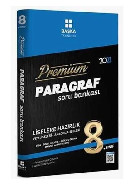 Başka Yayıncılık 8. Sınıf Paragraf Premium Soru Bankası ürün görseli 1