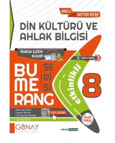 BUMERANG LGS 8. Sınıf Etkinlikli Din Kültürü ürün görseli 1