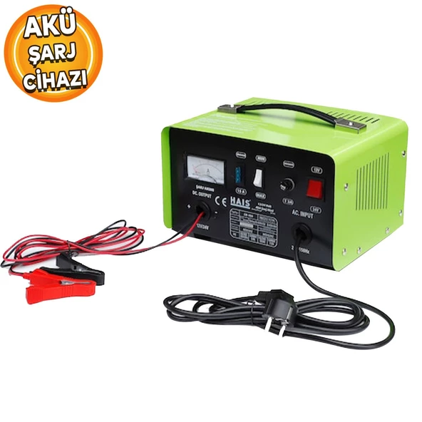 Haıs Cb15s Akü Şarj Cihazı Motor Araba 12-24V ürün görseli 1