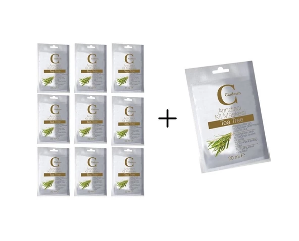 Claderm Tea Tree 20ml 10 'lu Avantaj Paketi ürün görseli 1