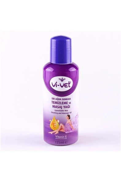 Vi-Vet Ağda Sonrası Temizleme Ve Masaj Yağı E Vitamini 125 ml 1 Ad. ürün görseli 1