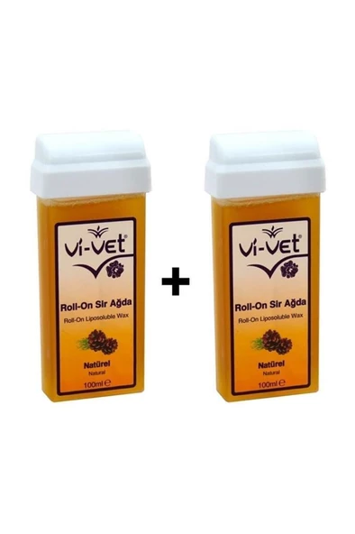 Vi-Vet Roll-On Sir Ağda Naturel 100 ml 2 Ad. ürün görseli 1