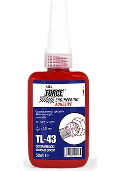 Civata Sabitleyici Orta Kuvvetli TL 43 - 50ml ürün görseli 1