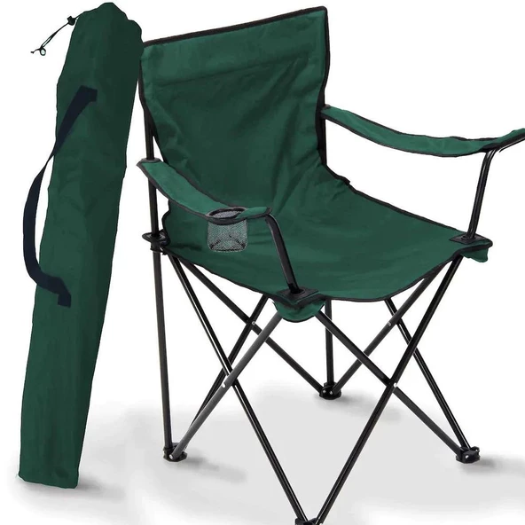Trendyapimarket Kamp Sandalyesi  Bordo. Lacivert - Resim 3