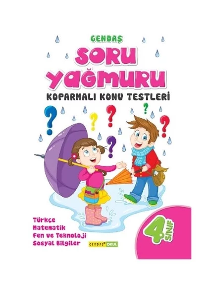 Gendaş Yayınları 4. Sınıf Soru Yağmuru ürün görseli 1