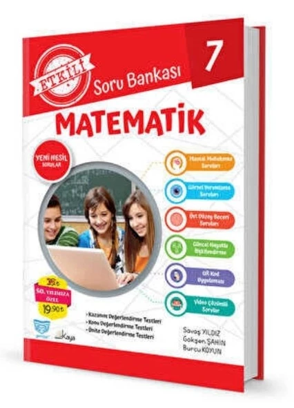 Gendaş Yayınları Etkili Soru Bankası 7.Sınıf Matematik ürün görseli 1