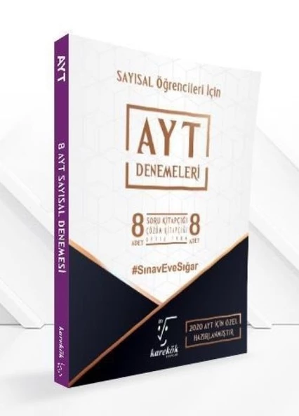 Karekök Yayınları AYT Sayısal Özel 8li Paket Deneme ürün görseli 1