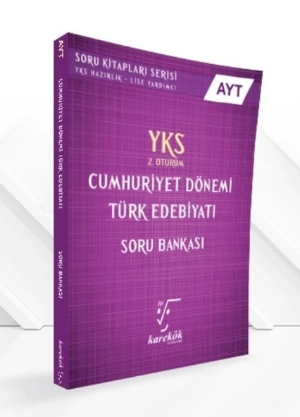 Karekök Yayınları YKS Cumhuriyet Dönemi Edebiyat Soru Bankası ürün görseli 1