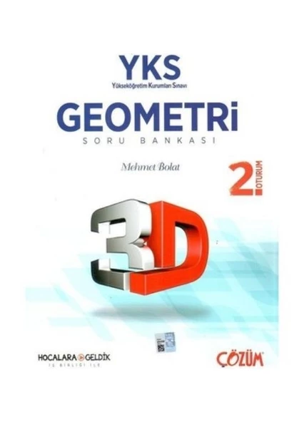 3D Yayınları AYT Geometri Soru Bankası ürün görseli 1