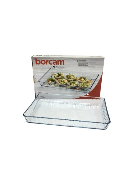 Paşabahçe 59984 Borcam Fırın Tepsisi 2850 cc ürün görseli 1