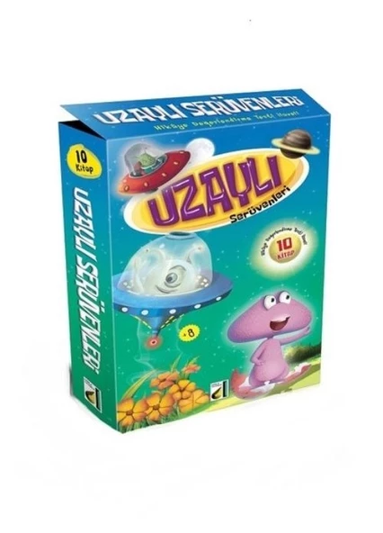 Damla Yayınevi Uzaylı Serüvenleri 10 Kitap Takım ürün görseli 1
