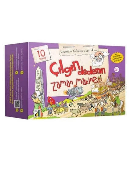 Damla Yayınevi Çılgın Dedemin Zaman Makinesi - Uygarlıklar (10 Kitap Takım) ürün görseli 1