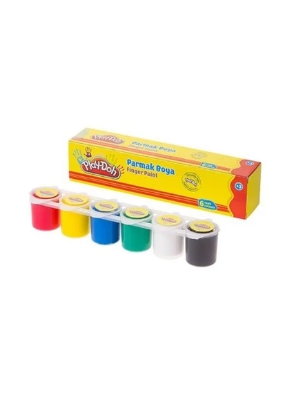 Play Do 6 Renk Parmak Boya Birleşik ürün görseli 1