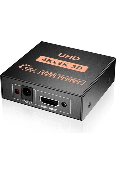 HDMI Çoklayıcı 1 Giriş 2 Çıkış UHD 4KX2K 3D HDMI Splitter rose ürün görseli 1
