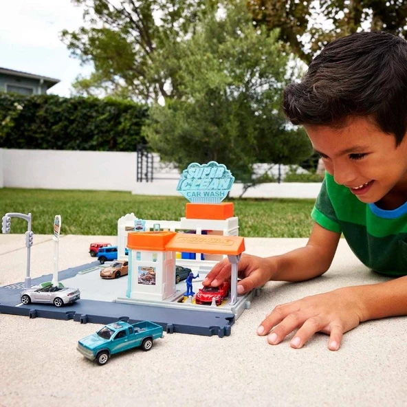 Matchbox Aksiyon Sürücüleri Oyun Seti HNJ54 - Resim 5