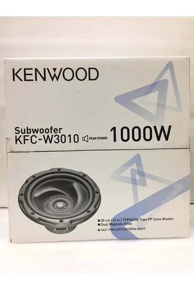 Kenwood KFC-W3010 30cm Component Subwoofer ürün görseli 1