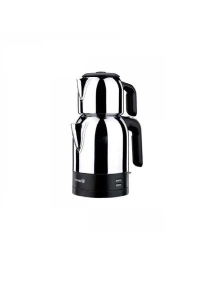 Korkmaz KOR A359 Demkolik Çelik Çay Makinesi 1600 W 1,8 + 0,9 L ürün görseli 1