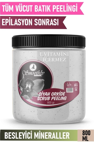 Siyah Orkide Özlü Canlandırıcı & Yumuşatıcı El Ayak Ve Vücut Bakım Peelingi 800gr ürün görseli 1