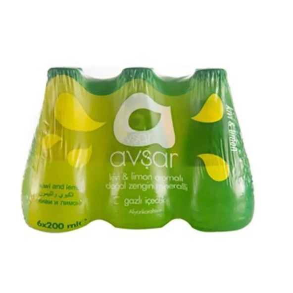 Avşar C Plus Kivi & Limon Aromalı Maden Suyu 6 x 200 ML ürün görseli 1