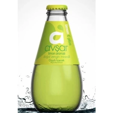 Avşar C+ Limon Aromalı Maden Suyu 24x200 ml - Resim 3