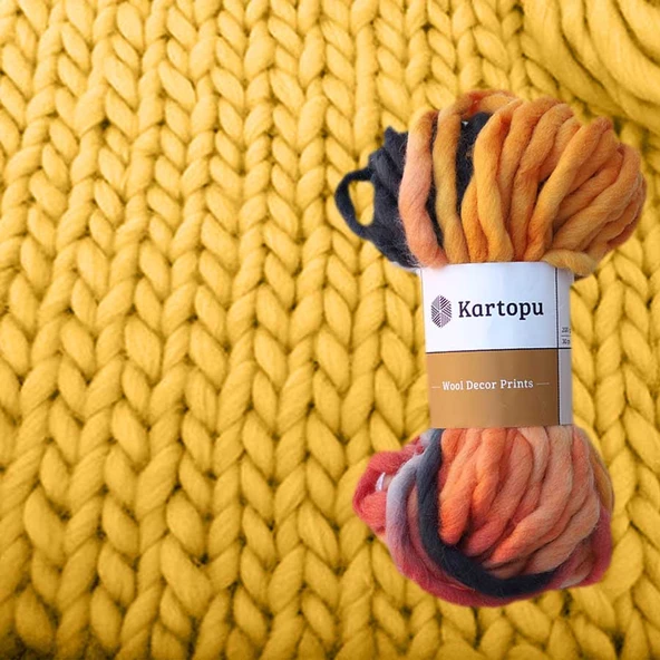 Kartopu Wool Decor Kalın Yün İp - 940 - Resim 2