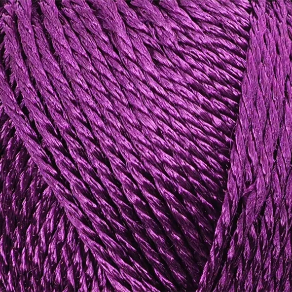 Büküm Floş Makrome / 2 MM / Mürdüm - Resim 3
