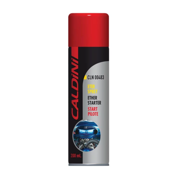 Caldini Eter Sprey 200 Ml Benzin ve Dizel Motor Kolay Çalışması ürün görseli 1