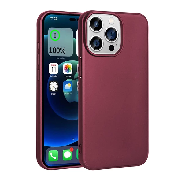 iPhone 15 Pro Kılıf Premier Silikon Kapak - Resim 7