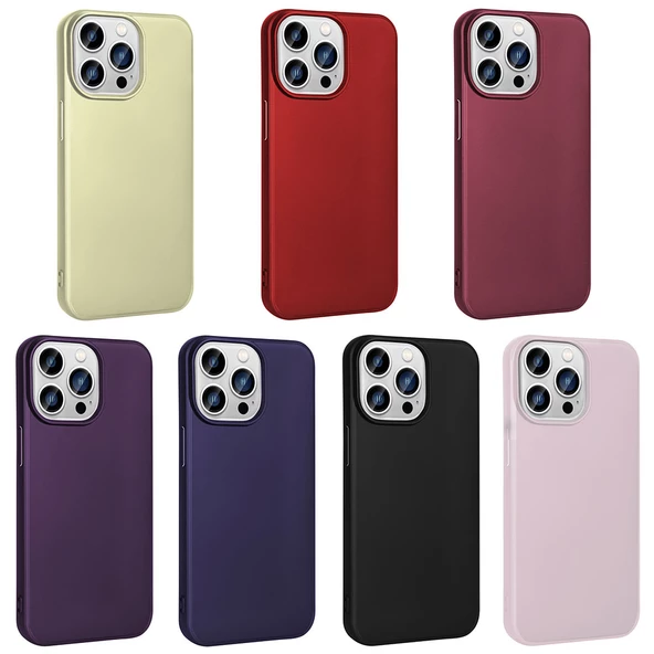 iPhone 15 Pro Kılıf Premier Silikon Kapak - Resim 2