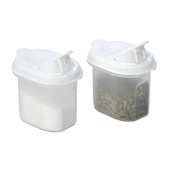 Moon Star İkili Tuzluk Baharatlık Karabiberlik Pratik Kullanım 2x100ML ürün görseli 1