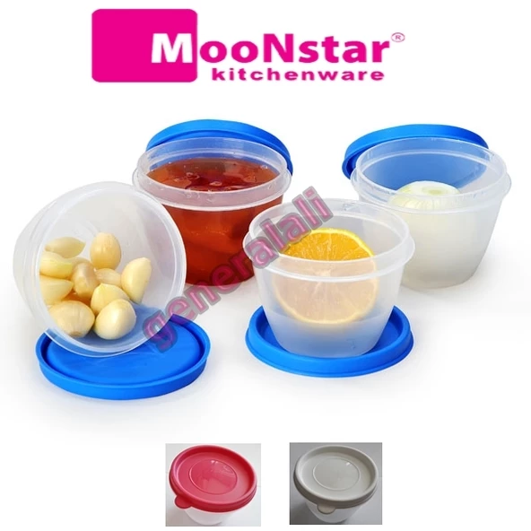 Moonstar Mıcro Gıda Saklama Kabı 4x175 ML MIC-410 ürün görseli 1