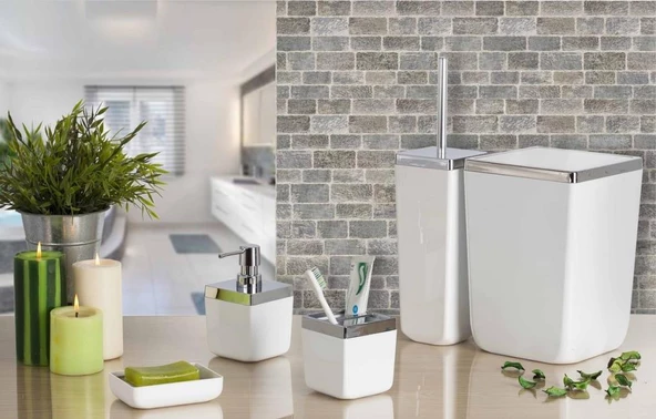 Primanova Toskana 5 Parça Banyo Seti 5 Renk Seçeneği - Resim 3