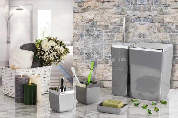 Primanova Toskana 5 Parça Banyo Seti 5 Renk Seçeneği - Resim 4