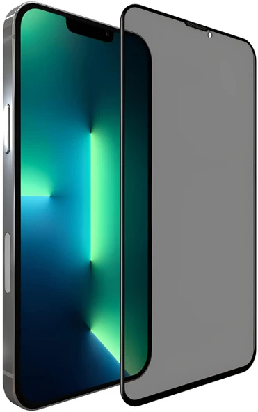 Vendas iPhone 15 Pro Max Uyumlu Rika Serisi Privacy Gizleyen Hayalet Premium Temperli Cam Ekran Koruyucu ürün görseli 1