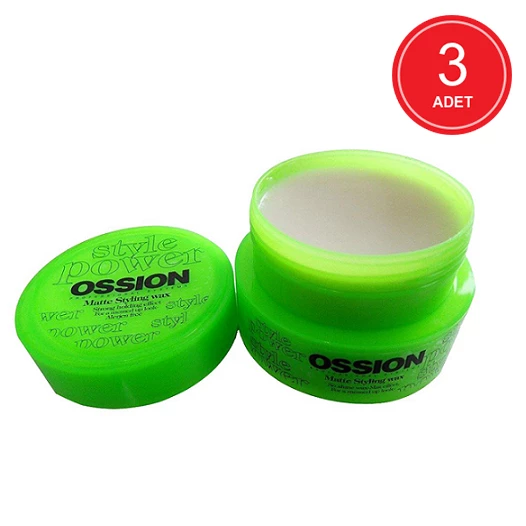 Morfose Ossion Matte Styling Wax 3 x 100 ML ürün görseli 1