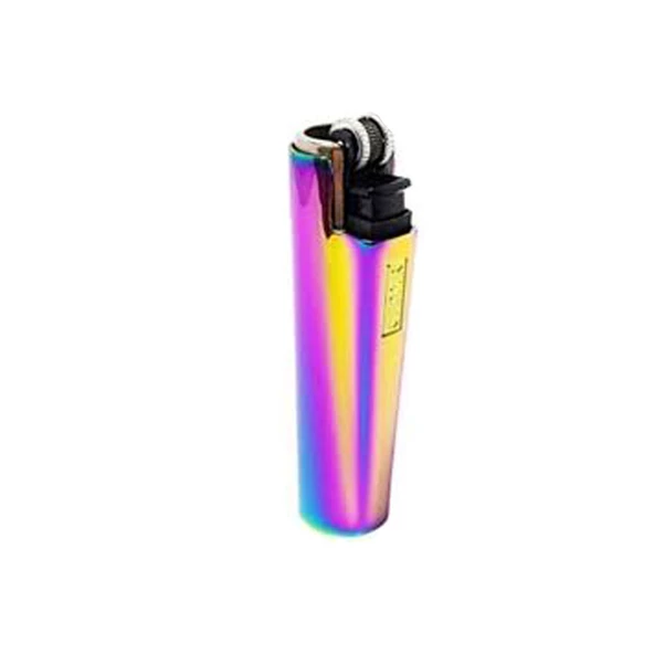 Metal Kılıflı Clipper İnce Çakmak ürün görseli 1