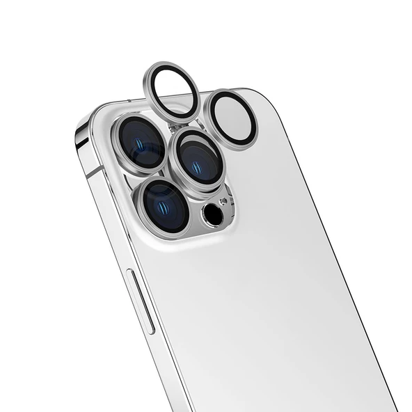 iPhone 15 Pro CL-13 Kamera Lens Koruyucu - Resim 7