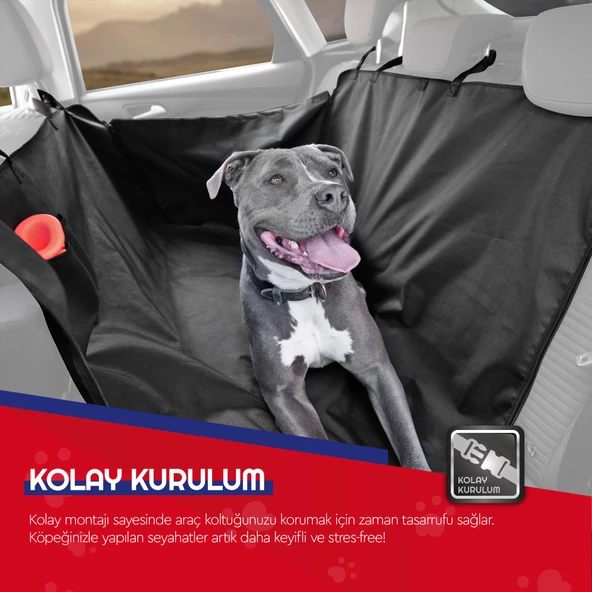 Otom Pet Car Seat Protector - Resim 3