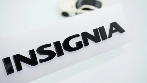 DK Tuning Opel İnsignia Siyah ABS 3M 3D Bagaj Yazı Logo ürün görseli 1