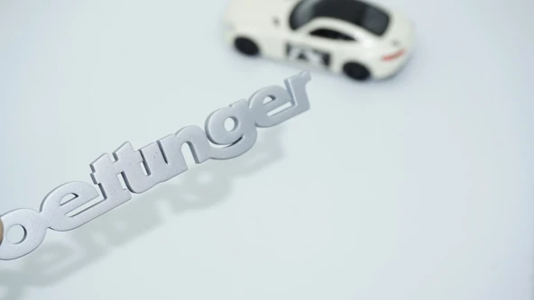 DK Tuning Oettinger Bagaj Gri ABS 3M 3D Yazı Logo ürün görseli 1