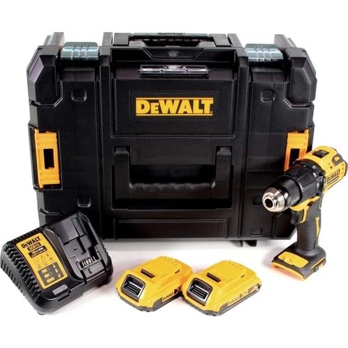Dewalt DCD709D2T 18 V 1.5 A Çift Akülü Darbeli Matkap ürün görseli 1