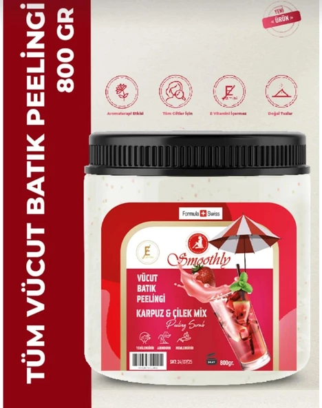 Batık Giderici Nemlendirici Peeling Karpuz Çilek Aromalı 800ml ürün görseli 1