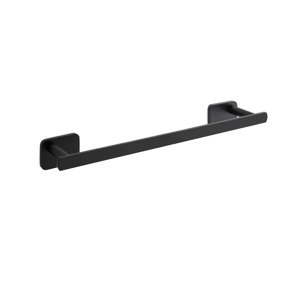 A4413136-Vitra Base 600 Krom Uzun Havluluk - Siyah ürün görseli 1