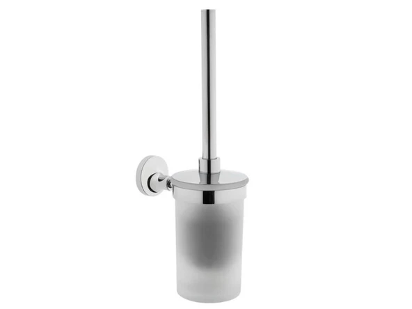 A44113-Vitra Base 300 Krom Duvardan Tuvalet Fırçalığı ürün görseli 1