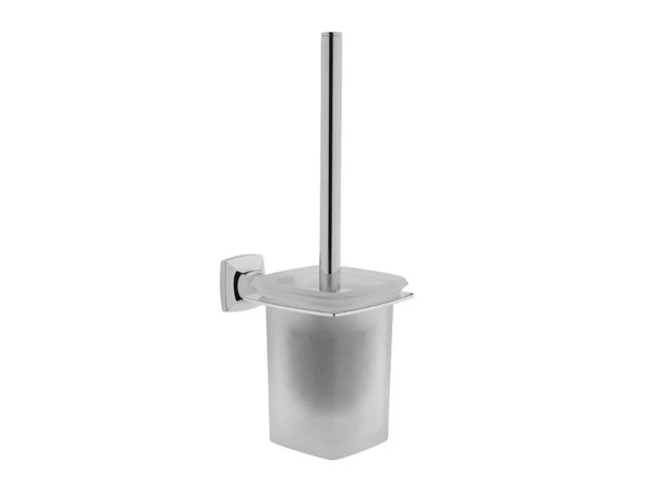 A44125-Vitra Base 400 Krom Duvardan Tuvalet Fırçalığı ürün görseli 1