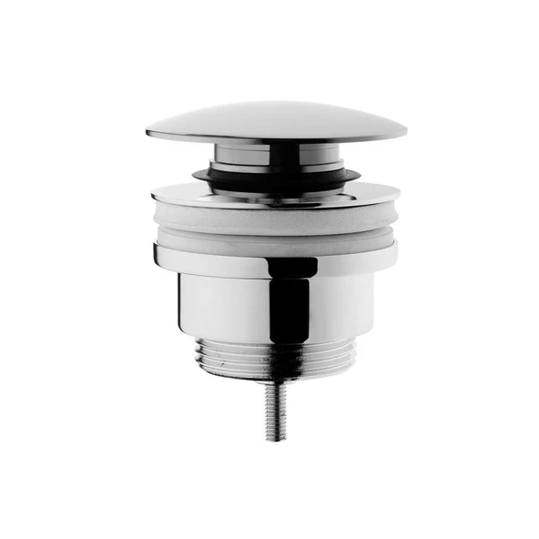 A45149-Vitra Lavabo Yuvarlak Süzgeci - Üniversal Basmalı - Krom ürün görseli 1